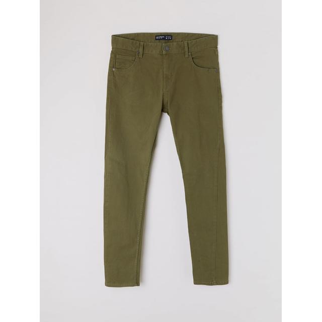 Pantaloni Skinny Verde Militare Chiaro from Terranova on 21 Buttons