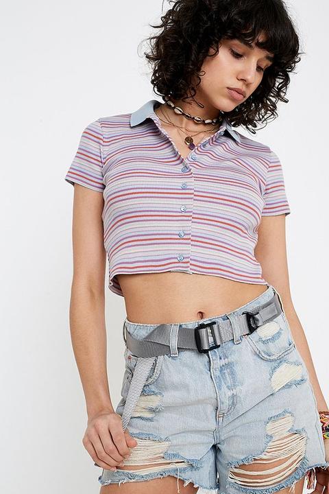 Uo Utility Belt - Grey At Urban Outfitters