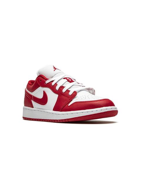 Nike Kids Teen Air Jordan 1 Low Gs Gym Red White From Farfetch On 21 Buttons