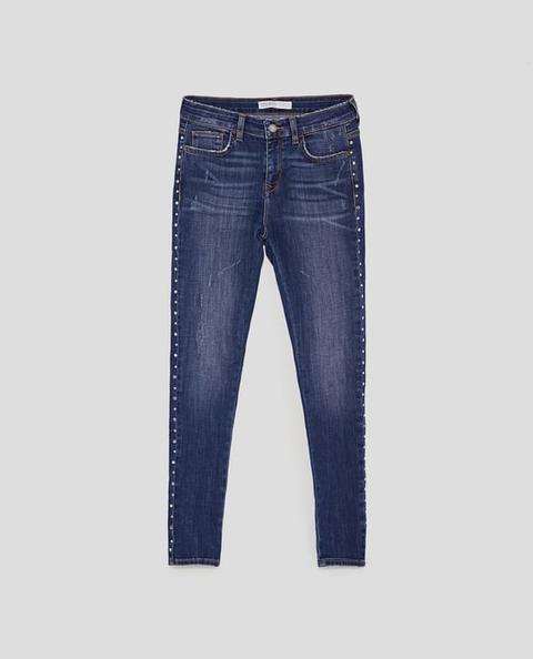 Jeans Z1975 Banda Lateral Tachas