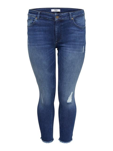 Curvy Carwilly Reg Ankle Jeans Skinny Fit