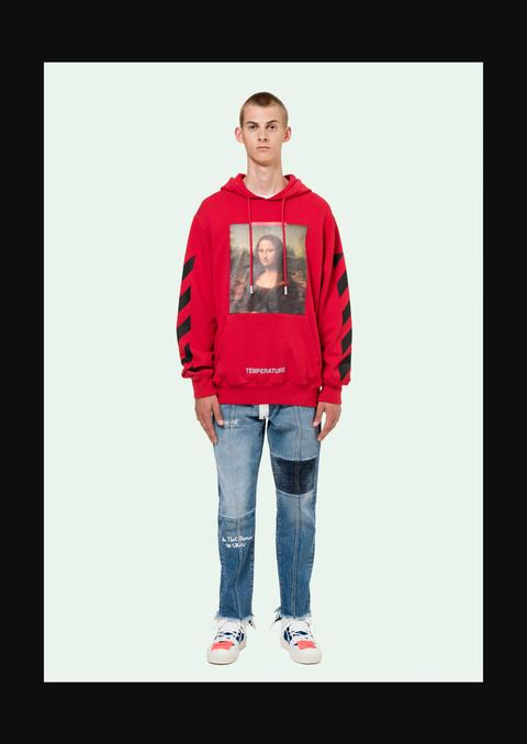 Red Monalisa Hoodie