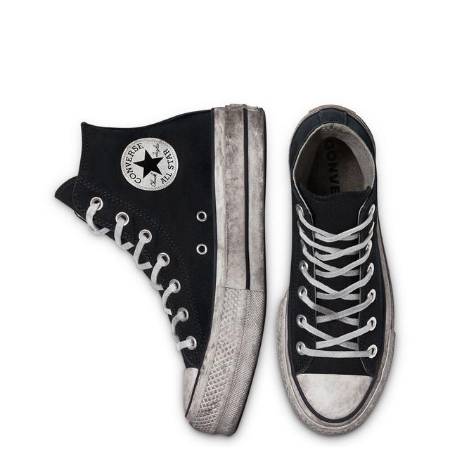 converse chuck taylor all star lift smoked canvas