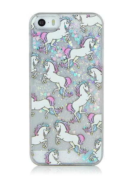 Iphone Se/5/5s Glitter Unicorn Case