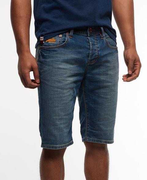 Superdry Vaqueros Cortos Ajustados Officer