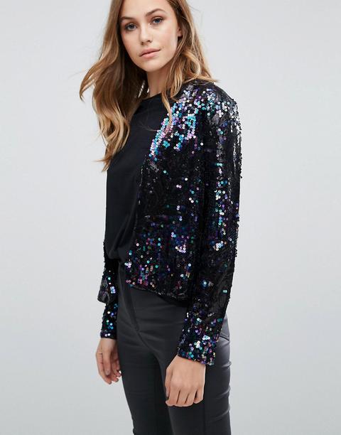 Chaqueta De Lentejuelas De Vero Moda