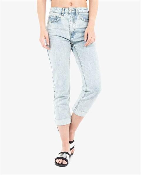 Jeans Mom Fit Lavado