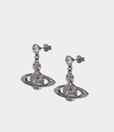 Mini bas relief hot sale drop earrings