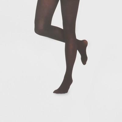 Women's 40d Opaque Tights - Xhilaration Black 1x/2x