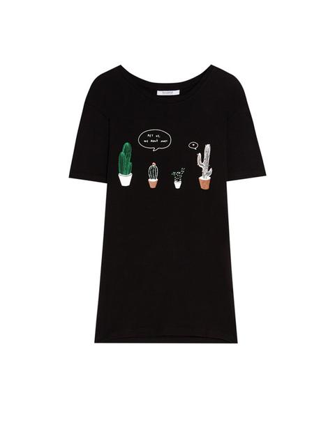 pull and bear cactus t shirt