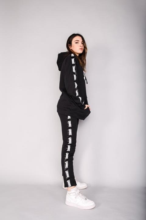 Pantalon De Chandal Savage Ajustado Con Banda Lateral