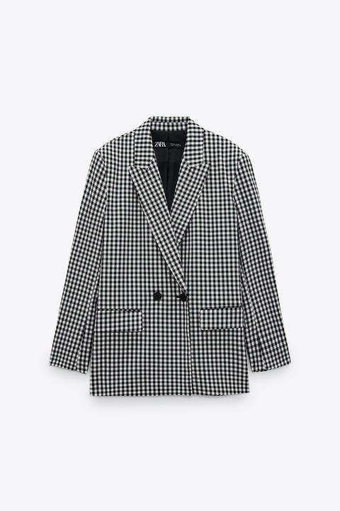 Double-breasted Oversized Blazer