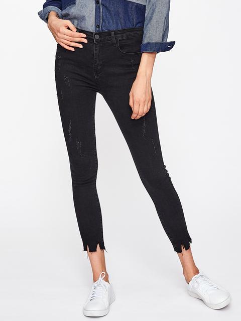 Pantaloni Di Jeans Stretti