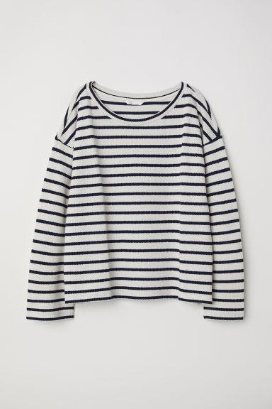 H & M - Jersey De Punto - Azul