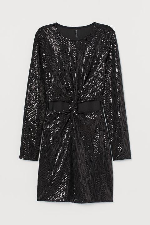 Vestido Cut-out - Negro