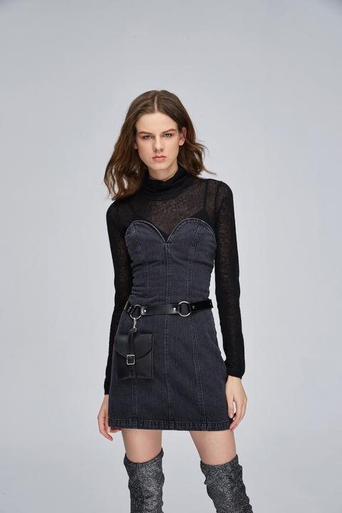 Vestito Di Jeans Corto - Stacey di Miss Sixty su 21 Buttons