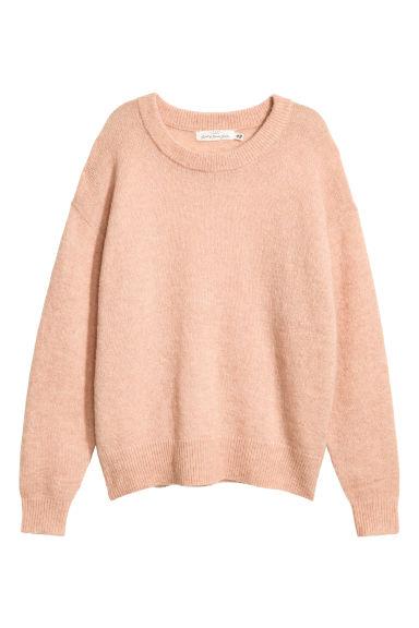 H & M - Jersey En Mezcla De Lana - Rosa