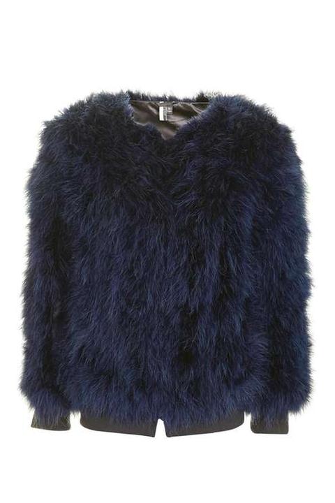 Marabou Feather Jacket