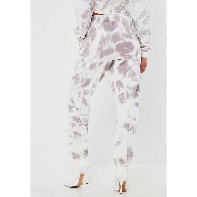 playboy x missguided blue tie dye oversized joggers