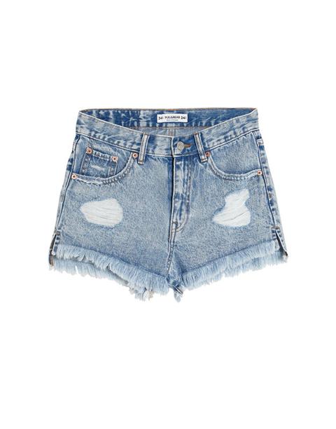 Short Denim Mom Fit