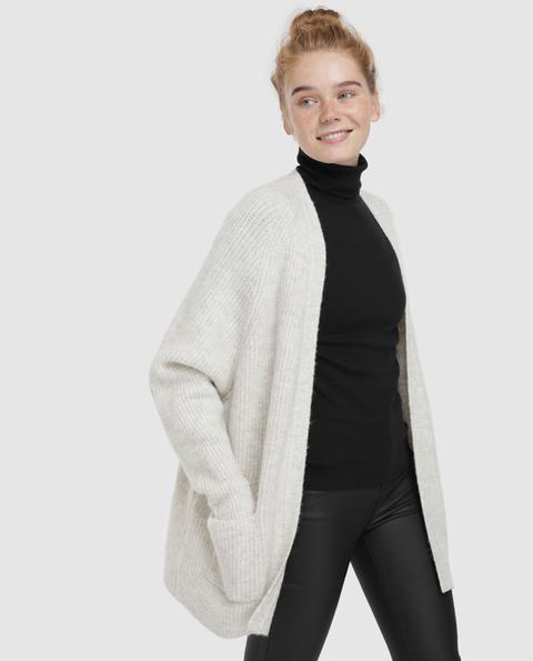 Easy Wear - Chaqueta De Punto De Mujer Lisa Abierta from Easy Wear on 21  Buttons