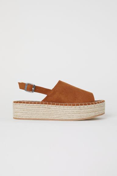 Sandalias Con Plataforma