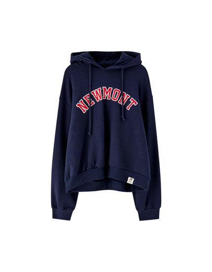 Sudadera Capucha Bordado