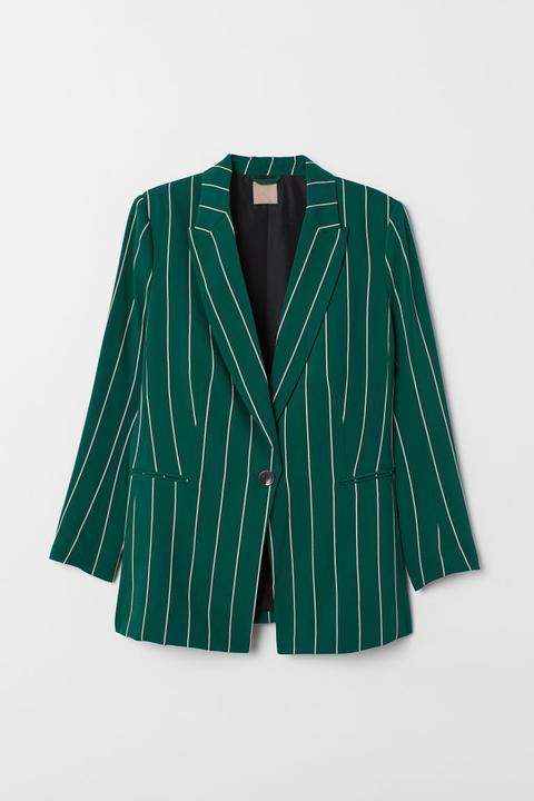 H & M - H & M+ Blazer Monopetto - Verde