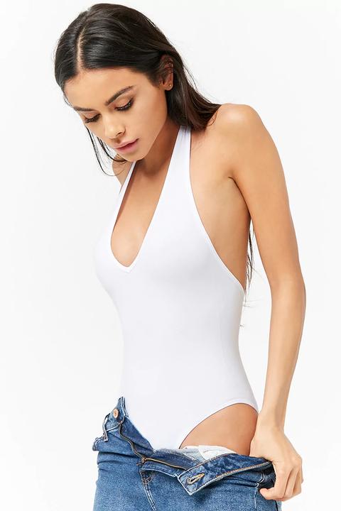 Seamless Halter Bodysuit