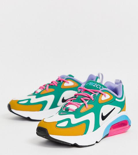 Zapatillas De Deporte Multicolor Air Max 200 De Nike