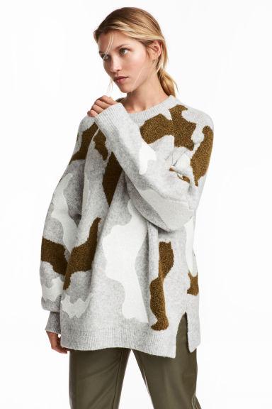 Jersey En Punto De Jacquard