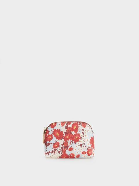 Monedero Basil Bill Estampado Flores
