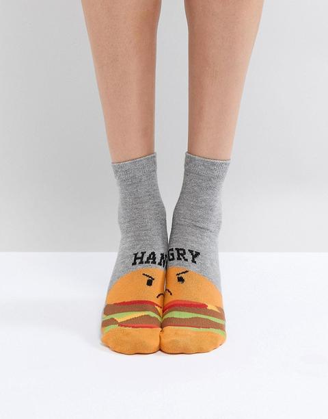 Asos - Hangry - Calzini - Grigio