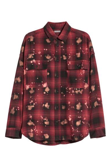 Chemise Oversize - Rouge