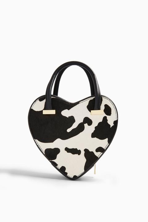 Womens Cow Heart Pony Grab Bag - Monochrome, Monochrome