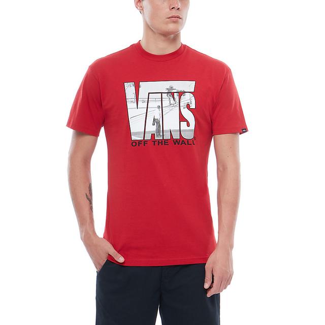 vans off the wall t shirt red