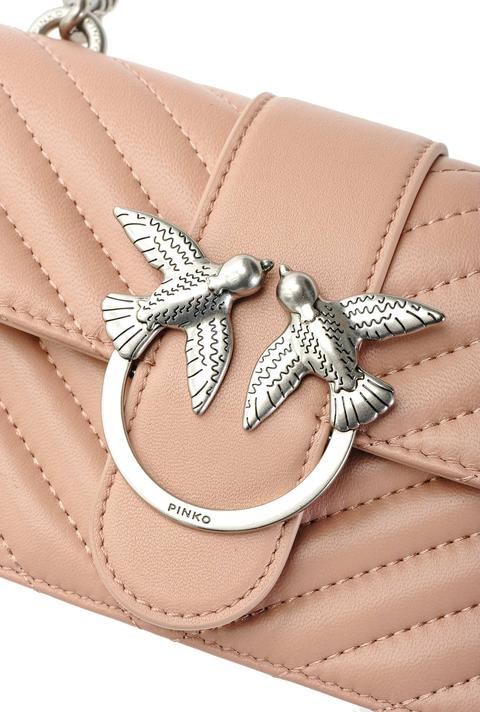 Donna Mini Love Bag Mix in nappa GRIGIO BUFERA | Love Bag Pinko • Conchi  Sanford