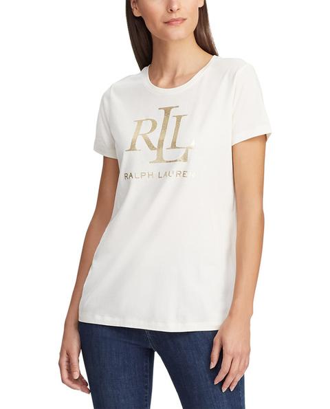 Lauren Ralph Lauren - Camiseta De Mujer Blanco