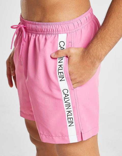 pink calvin klein shorts