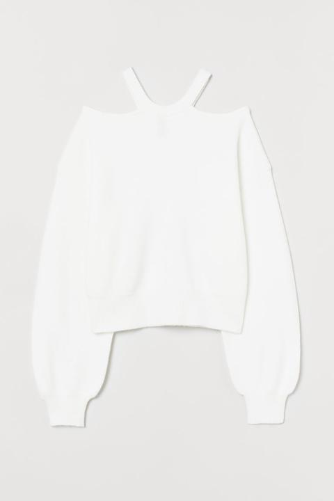 Jersey Hombros Cut-out - Blanco