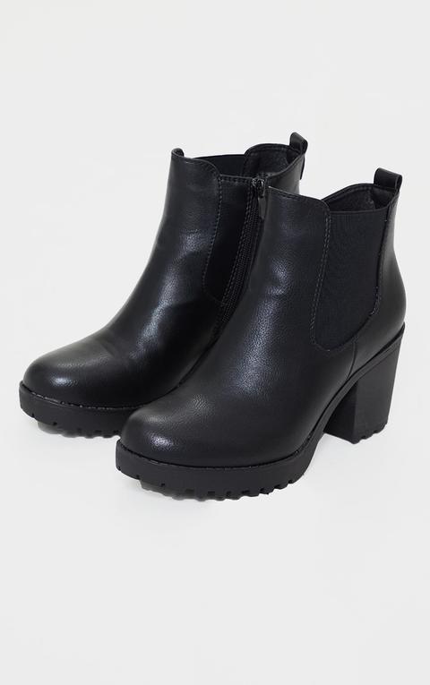 bottine noir petit talon