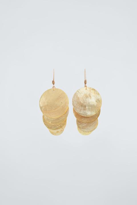 Pendientes Circulares Conchas