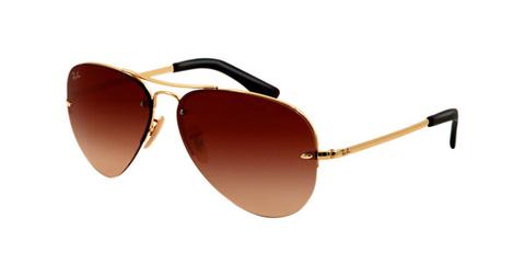 Ray-ban Rb3449 Oro ,lentes Marrón