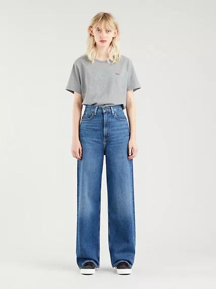 High Loose Jeans - Blue