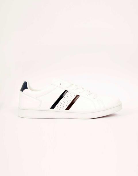 Zapato Deportivo Doble Tira Blanco