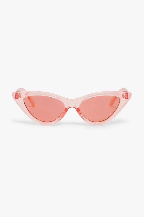 Cat Eye Sunglasses - Pink