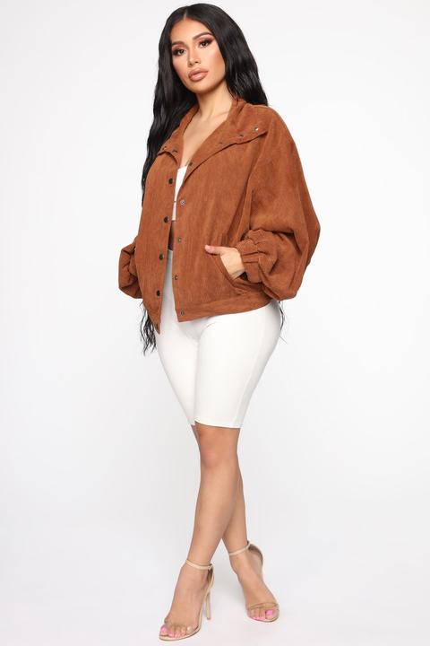 Fashion nova corduroy jacket sale