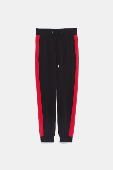 Pantaloni Jogging Striscia Laterale