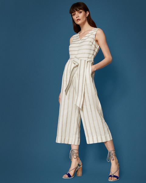 Striped Jumpsuit