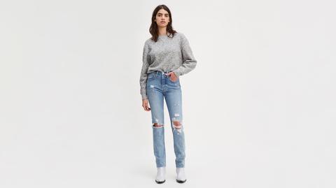 501 selvedge skinny jeans